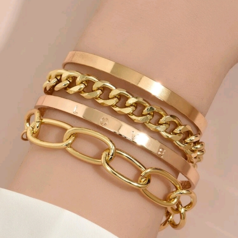 4pcs bangle bracelet